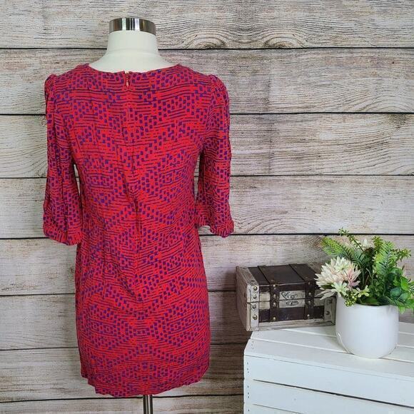 Cynthia Vincent Barneys New York Geometric Dress Medium - Picture 2 of 7